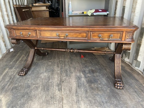 Antique english partners - partners, desk