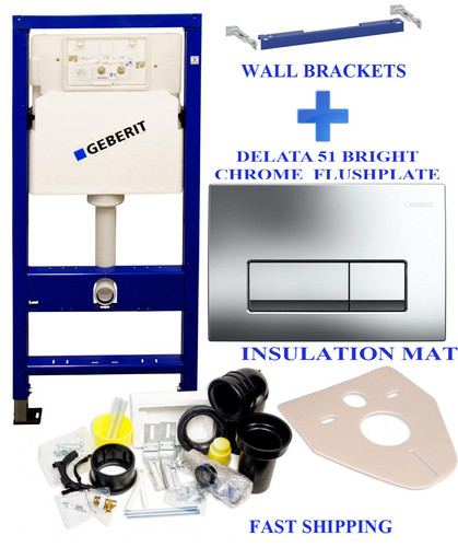 Geberit wall hung toilet frame