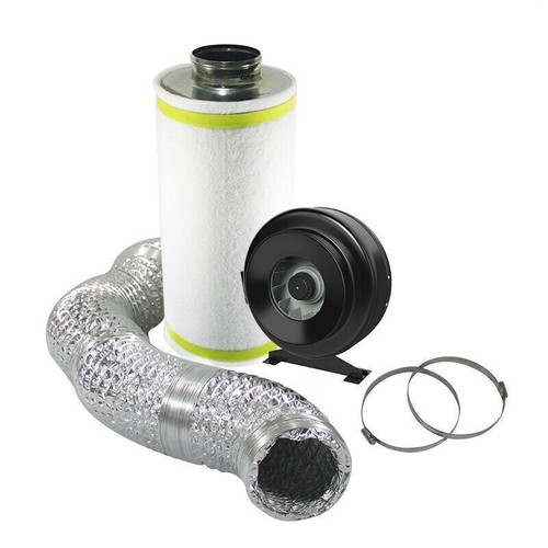 Line fan carbon filter - carbon, &