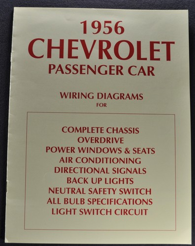 1956 chevrolet passenger car - passenger,