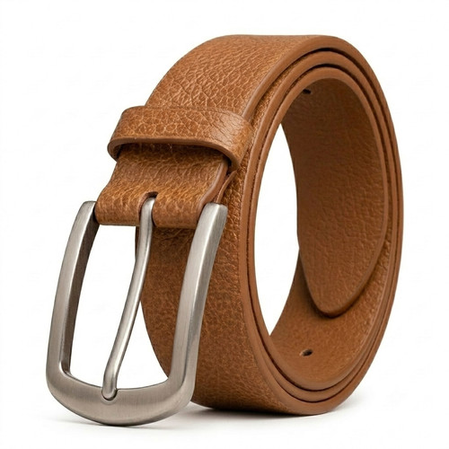 Leather belt full - full, grain