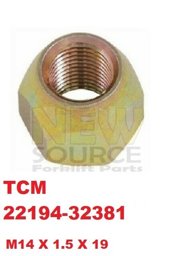 Forklift wheel nut tcm - wheel,