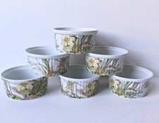 6 X Pillivuyt Porcelain France