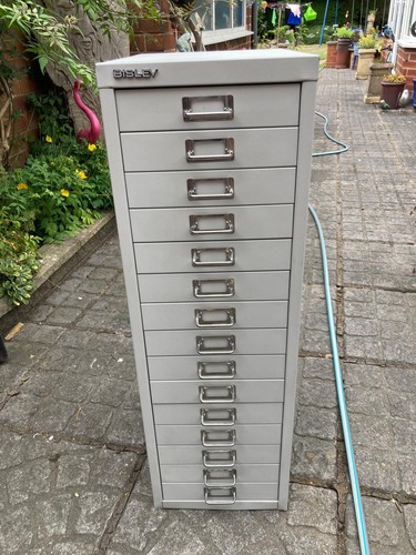 Multi drawer bisley metal - 15,