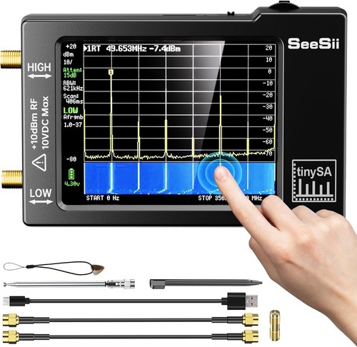 Tinysa spectrum analyzer - spectrum,