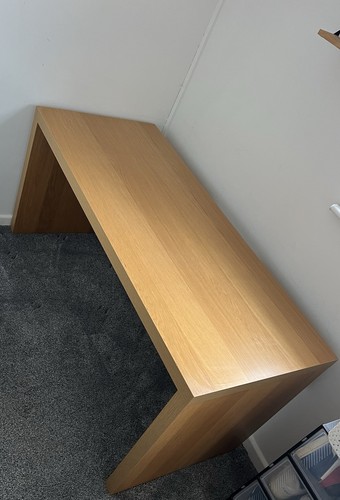 Ikea malm office - desk, oak