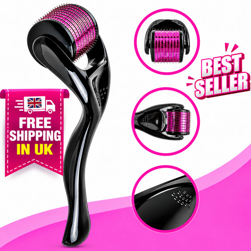 Derma skin roller - skin, titanium
