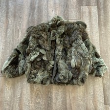 Vintage Rabbit Fur Patchwork