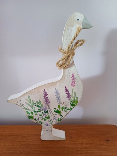 Wooden hand painted - hand,