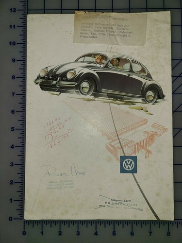 1955 1956 volkswagen beetle - 1955,