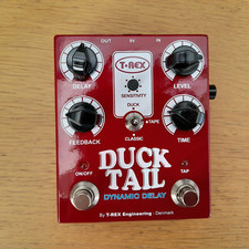 T-Rex Duck Tail ducking delay/tape delay fx guitar pedal