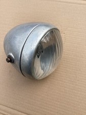Vintage motorcycle 5 3/4 inch headlamp BSA Bantam Excelsior Villiers James Sun