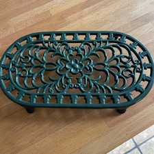 Ornate Cast Iron Dark Green