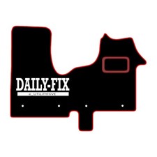 VAN MAT FOR VAUXHALL VIVARO FRONT 2014 TO 2019 ALL WEATHER TAILORED BLACK CARPET