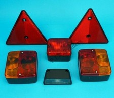 Rear Lamp Light Kit Number Plate, Fog & Reflectors - Trailer & Horsebox