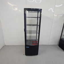 Display Fridge Upright Curved
