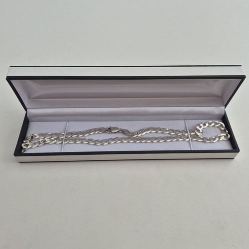 Men 925 sterling silver curb - men's,