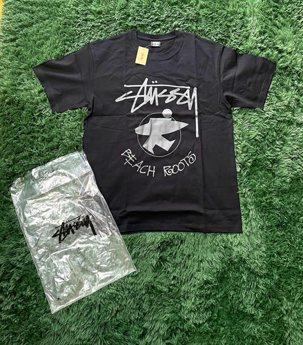 Stüssy black beach roots - beach,
