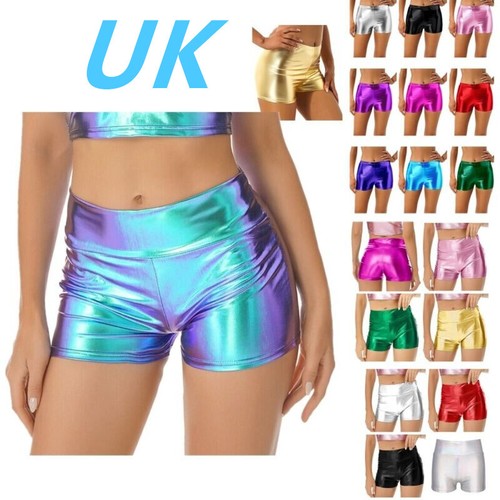Women shiny metallic hot - uk,