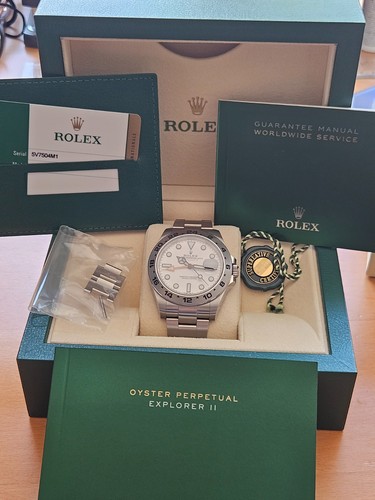 Rolex explorer white men s - white, men's