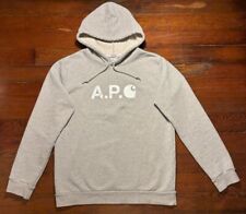 A.P.C X Carhartt WIP Stash Hoodie Men’s Size Large in Light Gray