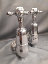 CHROME GLOBE TAPS FULLY