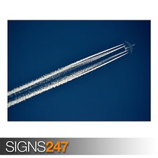 PLANE poster - airplane aircraft photo image print art in sizes A0 A1 A2 A3 A4