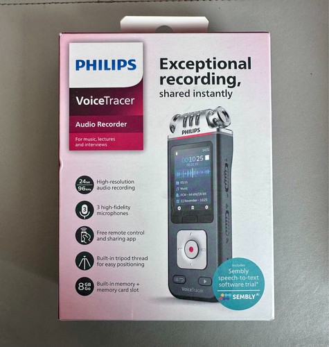 Philips dvt6115 voicetracer - philips,