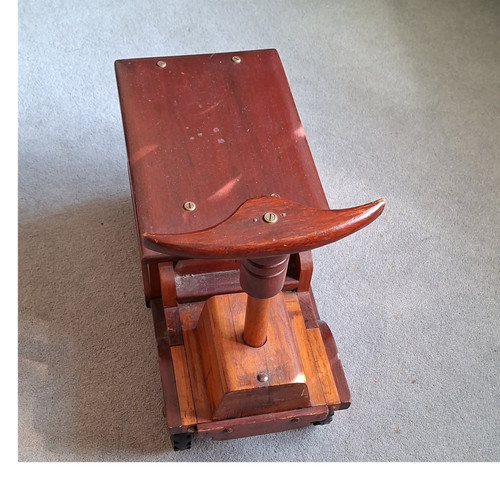 Wooden ride van toy - ride-on, with
