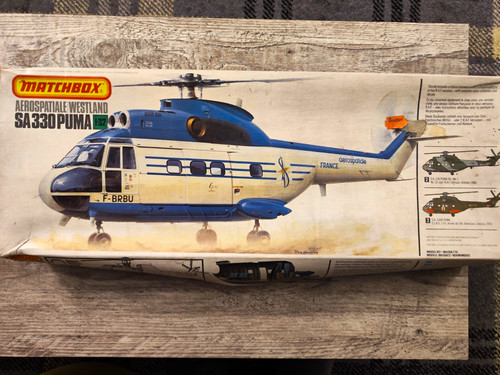 Vintage matchbox 507 sa330 - pk-507,
