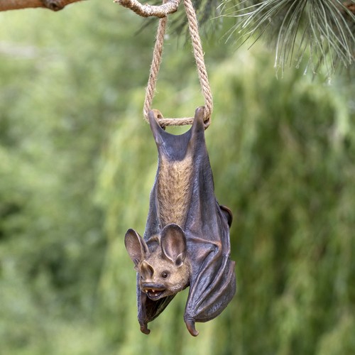Hanging bat garden - garden, ornament