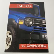 DAIHATSU TAFT 4x4 / brochure