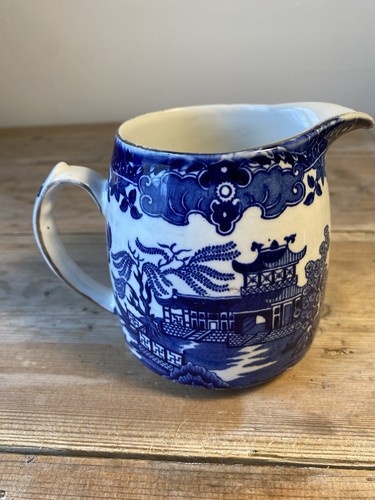 Burleigh ware willow pattern - willow,