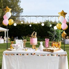 Adjustable Metal Table Stand