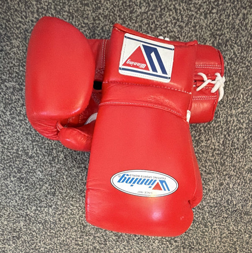 Winning red lace - winning, boxing