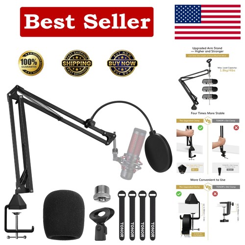 Heavy duty microphone arm - heavy-duty,