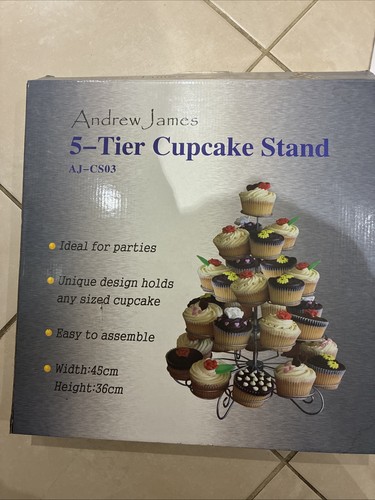 Andrew james tier cupcake - james,
