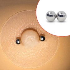 2Pcs Nipples Magnetic Ball