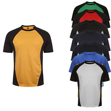 Training T Shirt Top Mens Child Gym Sports Running Breathable Great for Branding