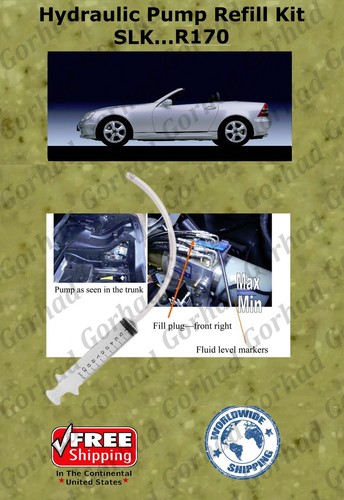 Mercedes hydraulic pump - 96-04,