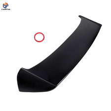 Black FOR VW Golf MK5 GTI R32 Osir Style Rear Boot Roof Spoiler Lip Wing