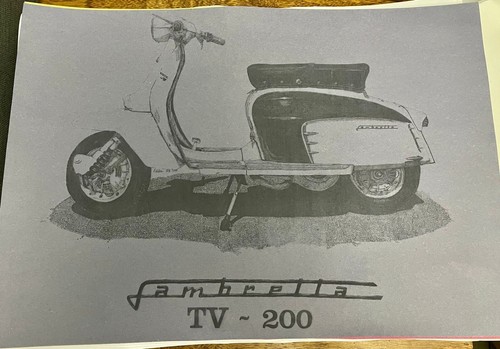 Lambretta tv200 gt200 ink - tv200,