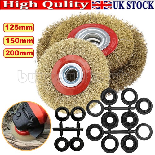 Wire wheel grinder - 5", 8"