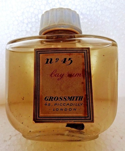 Vintage bottle bay rum - of,