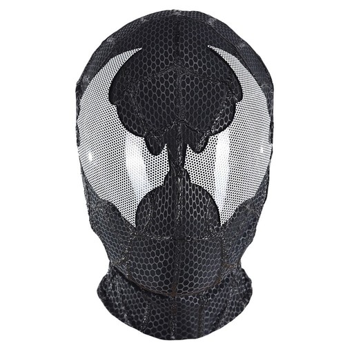 Black venom spider man mask - black,