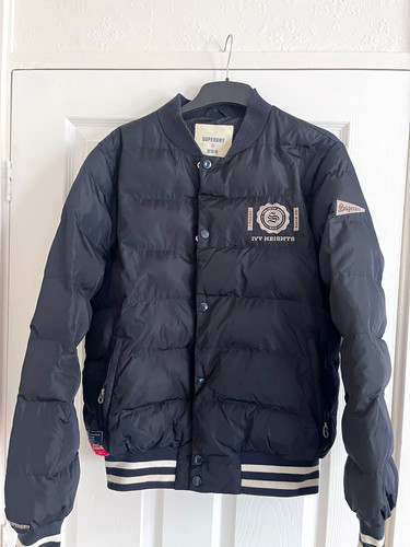 Superdry men black padded - men’s,