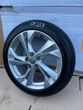 2016-21VAUXHALL ASTRA K SRI MK7 17" ALLOY WHEEL + TYRE 225/45R17  SILVER CH237