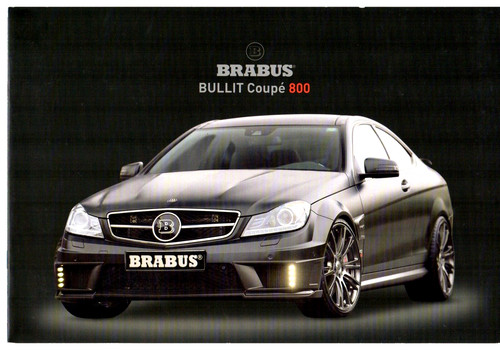 Brabus bullit coupe 800 - brabus,