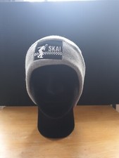 2 Tone Ska Man Grey Wool Beanie Hat Mods Skinhead Scooter Retro FREE P&P
