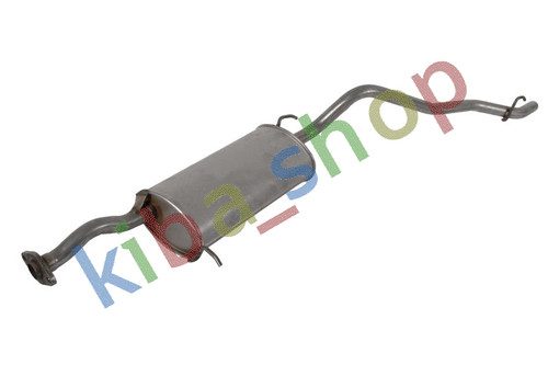 Exhaust system rear silencer - system,